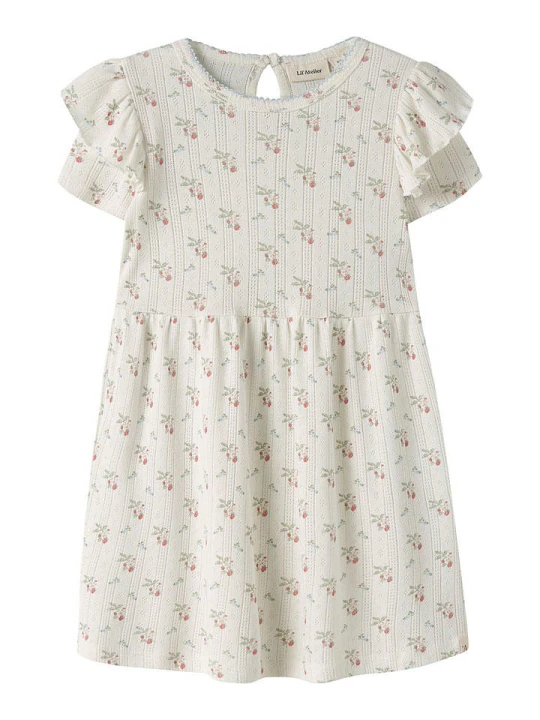 Zdjęcie produktu Lil Atelier Sukienka "Frachello" w kolorze kremowym rozmiar: 110 Lil' Atelier