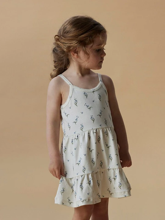 Zdjęcie produktu Lil Atelier Sukienka "Gayo" w kolorze kremowym rozmiar: 98 Lil' Atelier