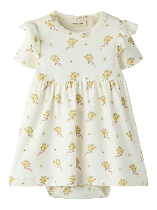 Zdjęcie produktu Lil Atelier Sukienka "Gayo" w kolorze żółtym rozmiar: 68 Lil' Atelier