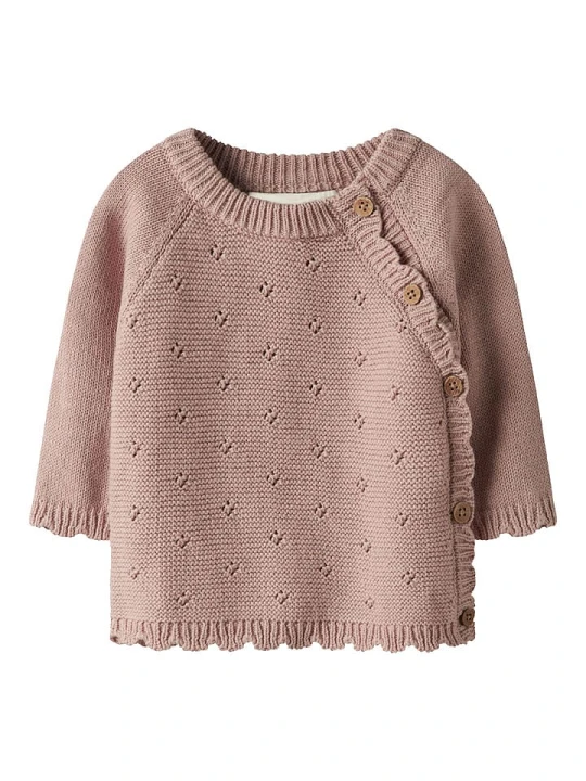 Zdjęcie produktu Lil Atelier Sweter "Laguna" w kolorze jasnoróżowym rozmiar: 86 Lil' Atelier