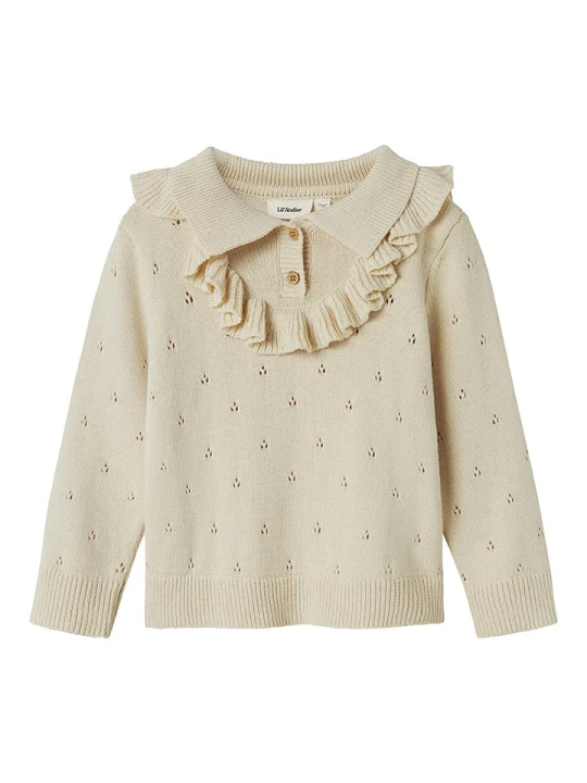 Zdjęcie produktu Lil Atelier Sweter w kolorze beżowym rozmiar: 104 Lil' Atelier