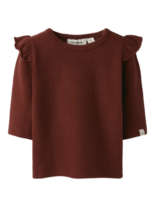 Zdjęcie produktu Lil Atelier Sweter w kolorze czerwonym rozmiar: 86 Lil' Atelier