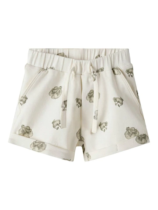 Zdjęcie produktu Lil Atelier Szorty "Gayo" w kolorze kremowym rozmiar: 56 Lil' Atelier
