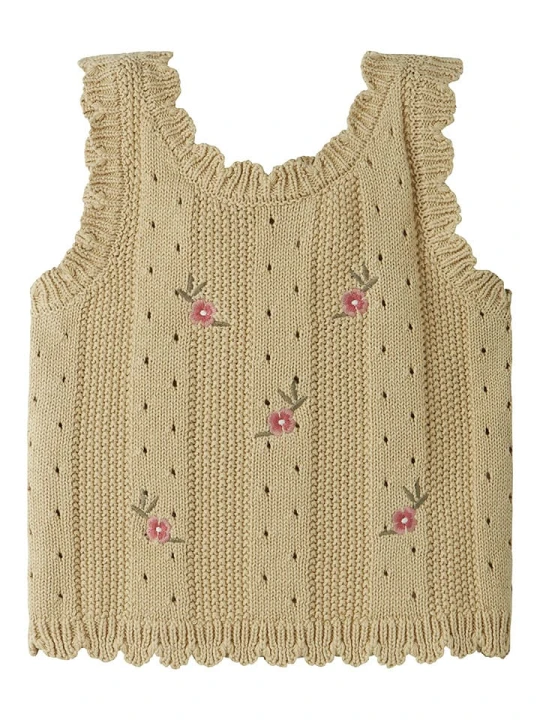 Zdjęcie produktu Lil Atelier Top "Halyn" w kolorze beżowym rozmiar: 98 Lil' Atelier