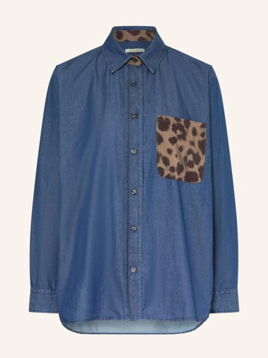 Zdjęcie produktu Lilienfels Bluzka Jeansowa blau GRANATOWY