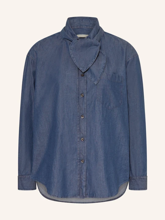 Zdjęcie produktu Lilienfels Bluzka Z Kołnierzykiem W Stylu Jeansowym blau NIEBIESKI