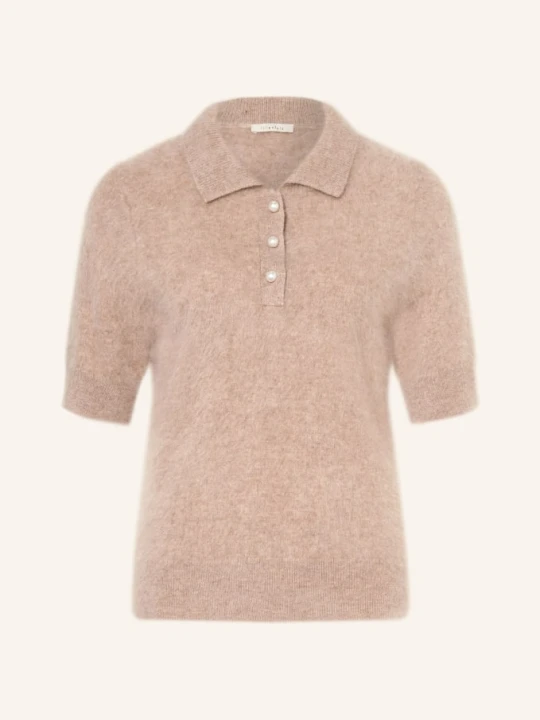 Zdjęcie produktu Lilienfels Dzianinowa Koszulka Polo Z Kaszmiru beige