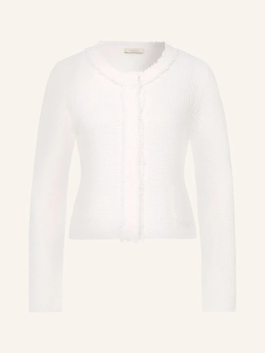 Zdjęcie produktu Lilienfels Kardigan Z Kaszmiru beige BIAŁY