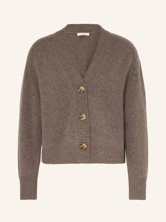 Zdjęcie produktu Lilienfels Kardigan Z Kaszmiru beige BRĄZOWY