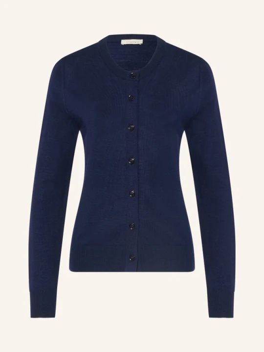 Zdjęcie produktu Lilienfels Kardigan Z Wełny Merynosowej blau GRANATOWY