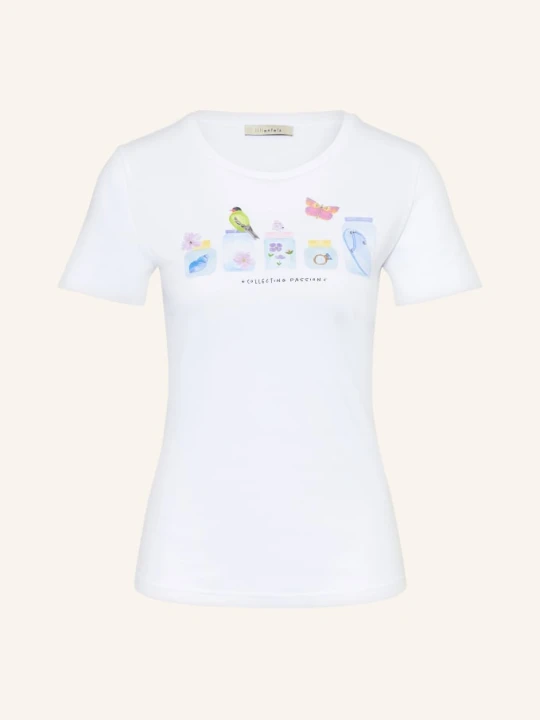 Zdjęcie produktu Lilienfels Koszulka Z Kamieniami Ozdobnymi weiss biały