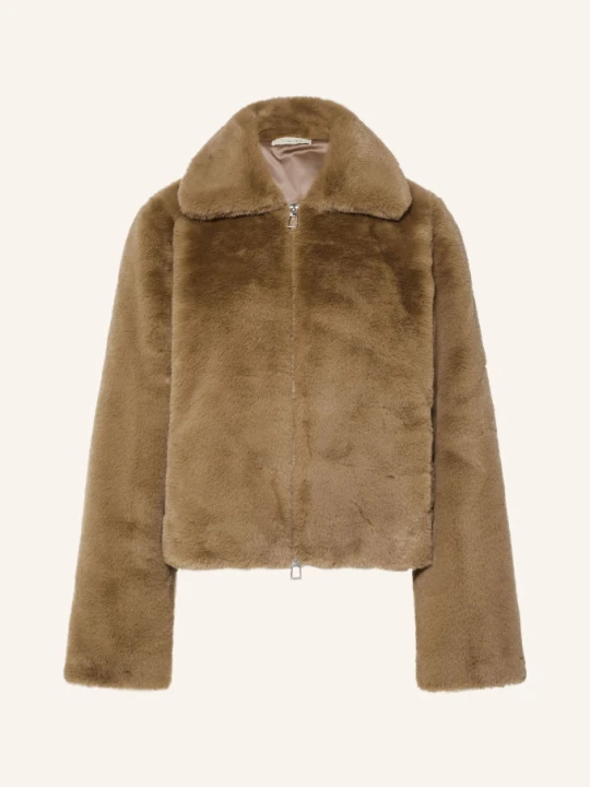 Zdjęcie produktu Lilienfels Kurtka Ze Sztucznego Futra beige