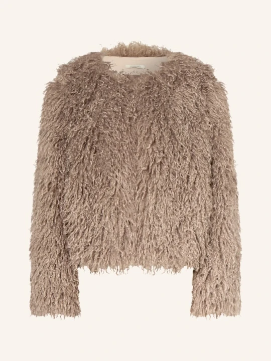 Zdjęcie produktu Lilienfels Kurtka Ze Sztucznego Futra beige JASNOBRĄZOWY