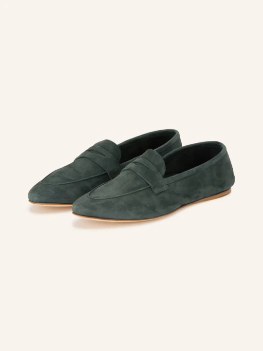Zdjęcie produktu Lilienfels Penny Loafers gruen ZIELONY