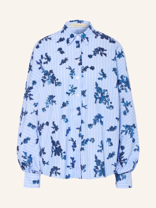 Zdjęcie produktu Lilienfels Oversize'owa Koszula Z Cekinami blau