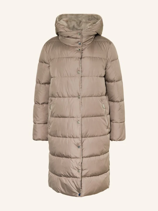 Zdjęcie produktu Lilienfels Płaszcz Pikowany Z Odpinaną Podpinką I Sztucznym Futrem beige