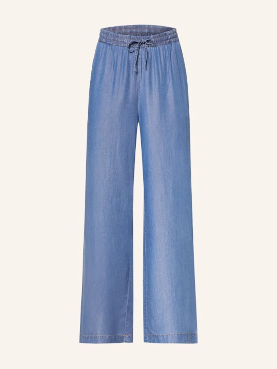 Zdjęcie produktu Lilienfels Spodnie Typu Marlene W Stylu Jeansowym blau 5704 medium jeans