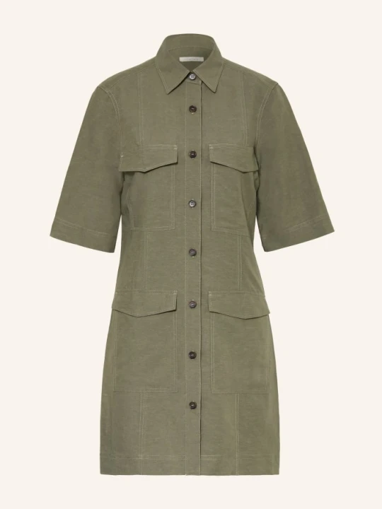 Zdjęcie produktu Lilienfels Sukienka Koszulowa Z Lnu gruen KHAKI