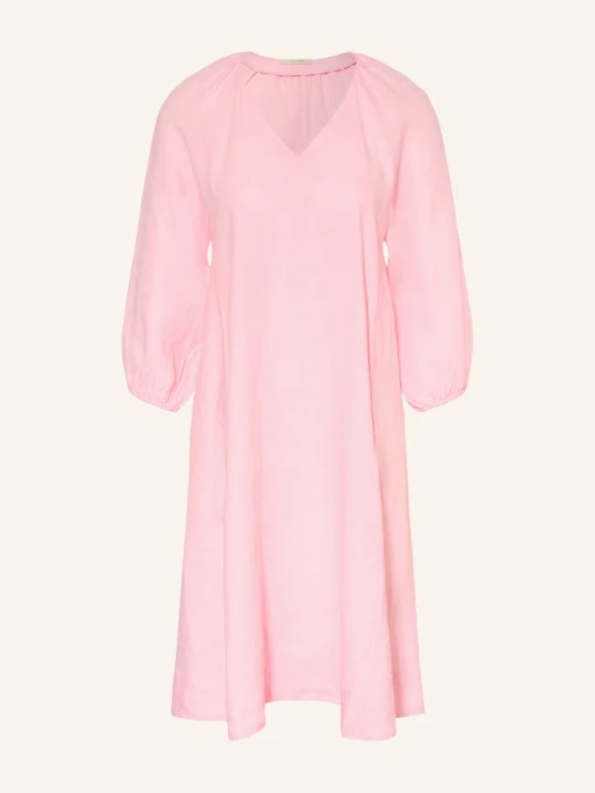 Zdjęcie produktu Lilienfels Sukienka Lniana Z Rękawami 3/4 rosa RÓŻOWY