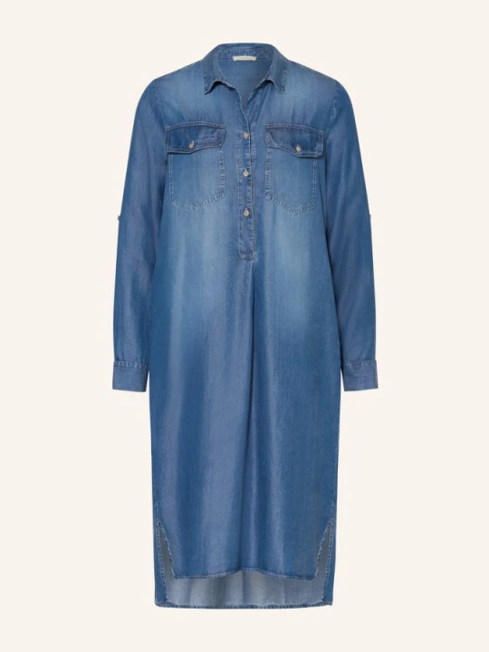 Zdjęcie produktu Lilienfels Sukienka W Stylu Koszuli Z Efektem Jeansowym blau NIEBIESKI