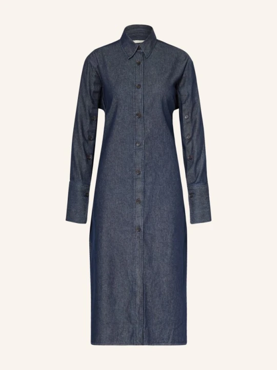 Zdjęcie produktu Lilienfels Sukienka W Stylu Koszuli Z Efektem Jeansowym blau GRANATOWY
