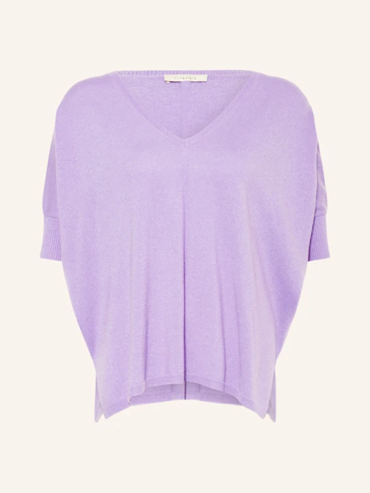 Zdjęcie produktu Lilienfels Oversized Sweter Z Kaszmiru lila