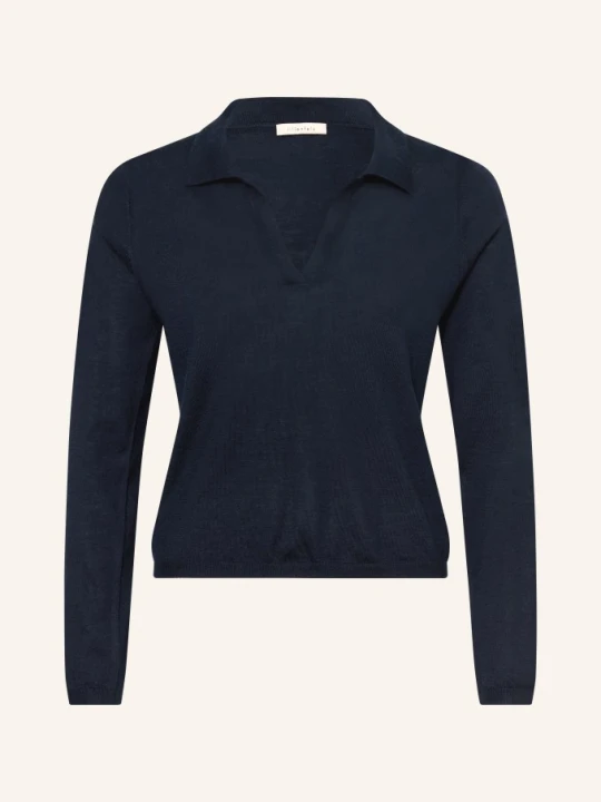 Zdjęcie produktu Lilienfels Sweter Z Wełną Merynosową blau GRANATOWY