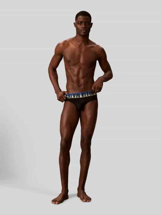 Zdjęcie produktu Limited Edition majtki z elastycznym pas z logo w zestaw 3 szt. Calvin Klein Czarny