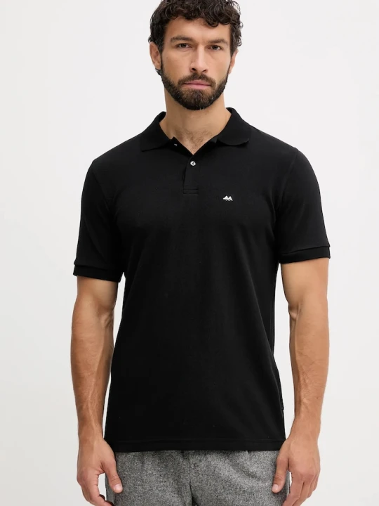 Zdjęcie produktu Lindbergh polo bawełniane czarny