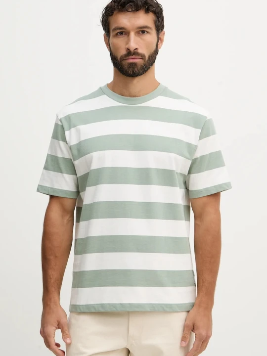 Zdjęcie produktu Lindbergh t-shirt bawełniany zielony
