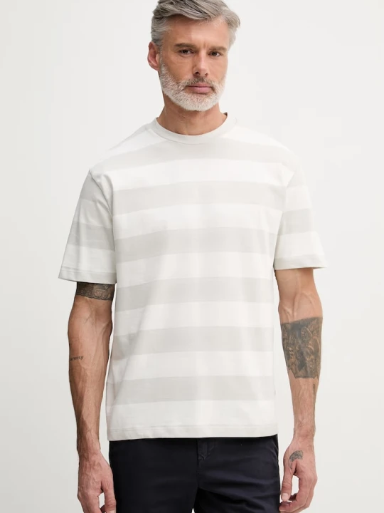 Zdjęcie produktu Lindbergh t-shirt bawełniany szary