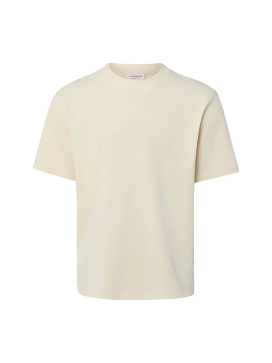 Zdjęcie produktu Lindbergh T-shirt Mężczyźni Bawełna beżowy