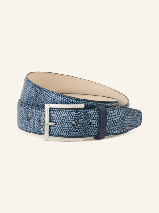 Zdjęcie produktu Lindenmann Skórzany Pasek blau brązowy