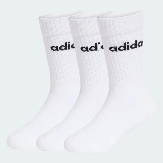 Zdjęcie produktu LINEAR KIDS CREW 3 PAIRS PER PACK SOCKS Adidas biały