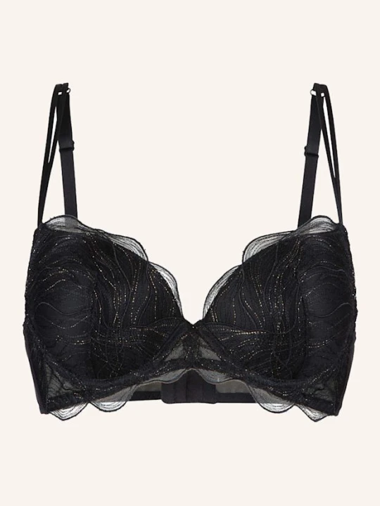 Zdjęcie produktu Lingadore Biustonosz Push-Up schwarz CZARNY