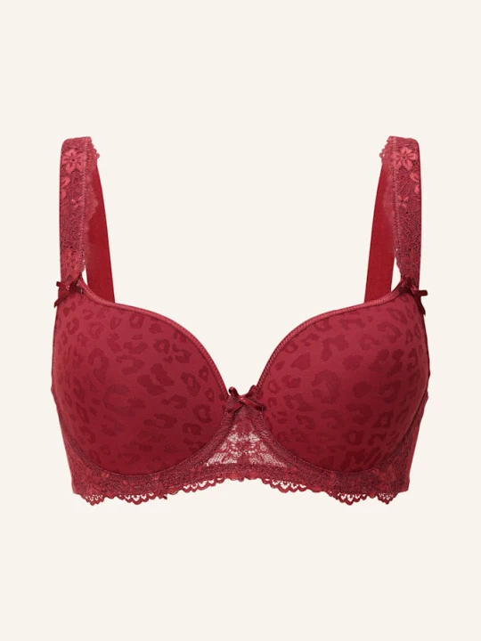 Zdjęcie produktu Lingadore Biustonosz Typu T-Shirt Daily – Rozmiary Duże rot CIEMNOCZERWONY