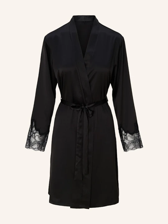 Zdjęcie produktu Lingadore Kimono schwarz CZARNY