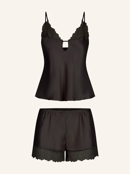 Zdjęcie produktu Lingadore Top + Szorty schwarz CZARNY