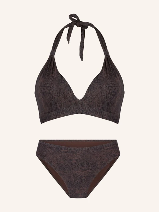 Zdjęcie produktu Lingadore Zestaw Bikini Z Wyściełanymi Miseczkami Typu Triangle braun BRĄZOWY