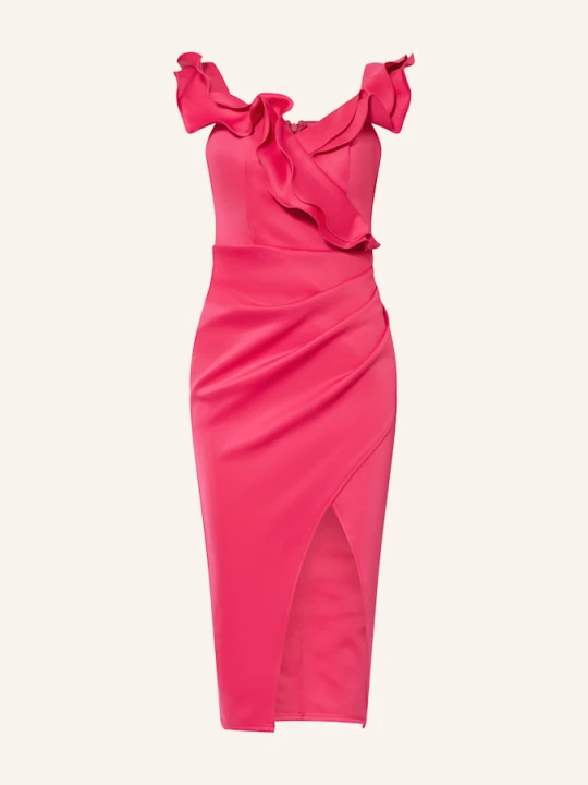 Zdjęcie produktu Lipsy Sukienka Koktajlowa Raffle pink