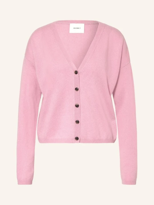 Zdjęcie produktu Lisa Yang Kardigan Abby Z Kaszmiru rosa RÓŻOWY