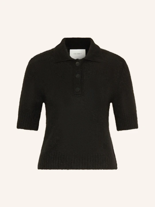Zdjęcie produktu Lisa Yang Koszulka Polo Z Dzianiny Masy Z Kaszmiru schwarz CZARNY