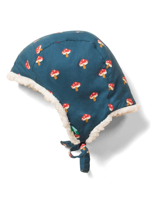 Zdjęcie produktu Little Green Radicals Czapka "Little Toadstools" w kolorze niebieskim rozmiar: 110