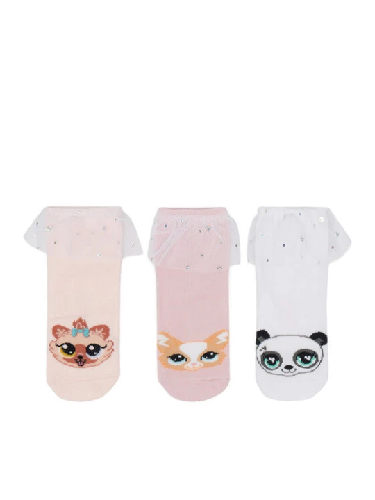 Zdjęcie produktu LITTLEST PET SHOP Skarpety długie CEO-ACCCS-SS26-303LPS(3-PACK) Kolorowy