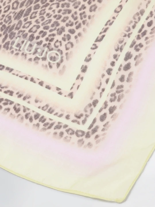 Zdjęcie produktu Liu Jo Animal-print Foulard Light Yellow