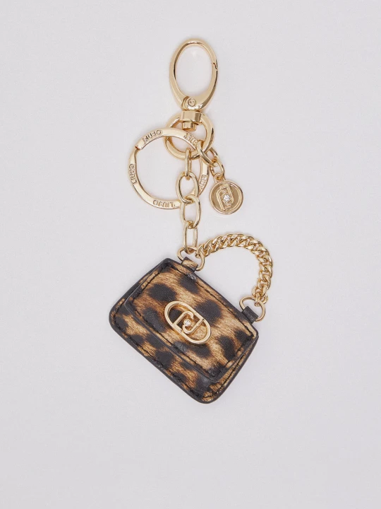 Zdjęcie produktu Liu Jo Animal-print Lapuffy Keyring