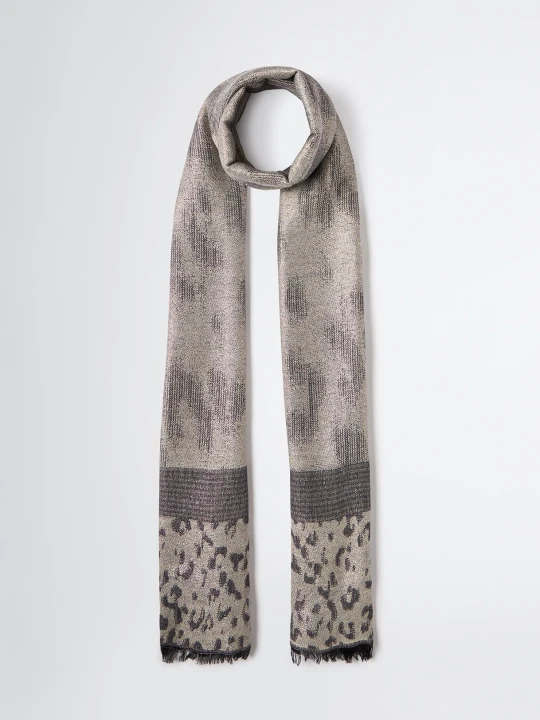 Zdjęcie produktu Liu Jo Animal-print Lurex® Stole brązowy