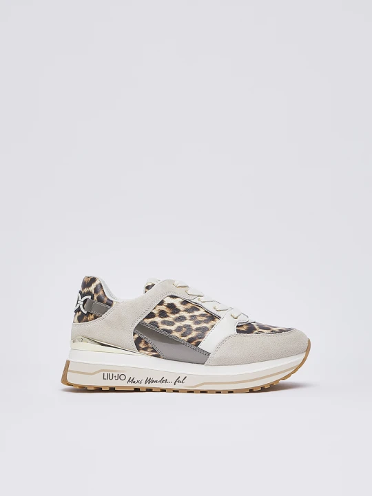 Zdjęcie produktu Liu Jo Animal-print Platform Sneakers