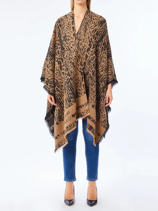 Zdjęcie produktu Liu Jo Animal-print Poncho