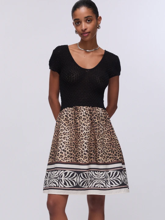 Zdjęcie produktu Liu Jo Animal-print Short Dress